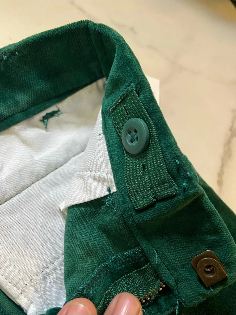 Gymboree Emerald Green Corduroy Pants Size 18-24 Months
